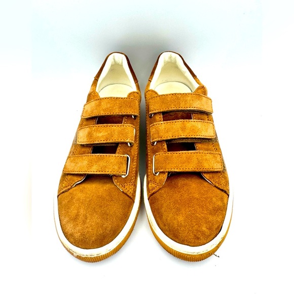 Naturino Sz 33 Boys Cliff Suede Oxford Sneaker in Caramel Brown - Picture 2 of 8